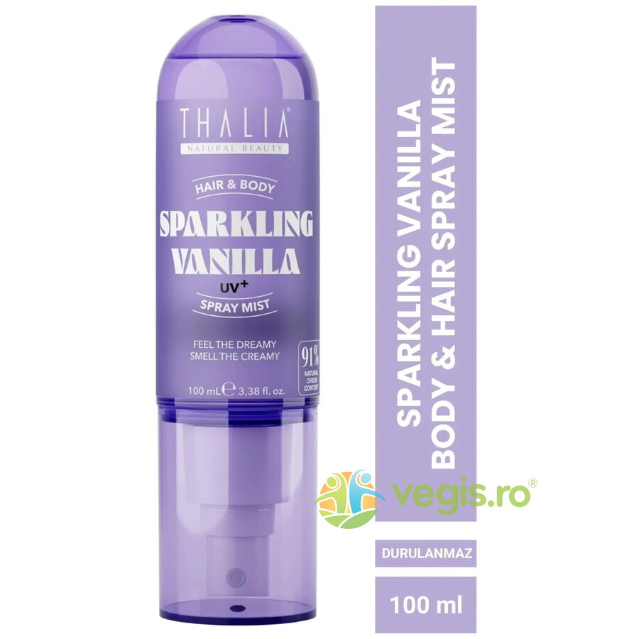 Oferte la Spray Parfumat pentru Par si Corp cu filtru UV Sparkling Vanilla 100ml