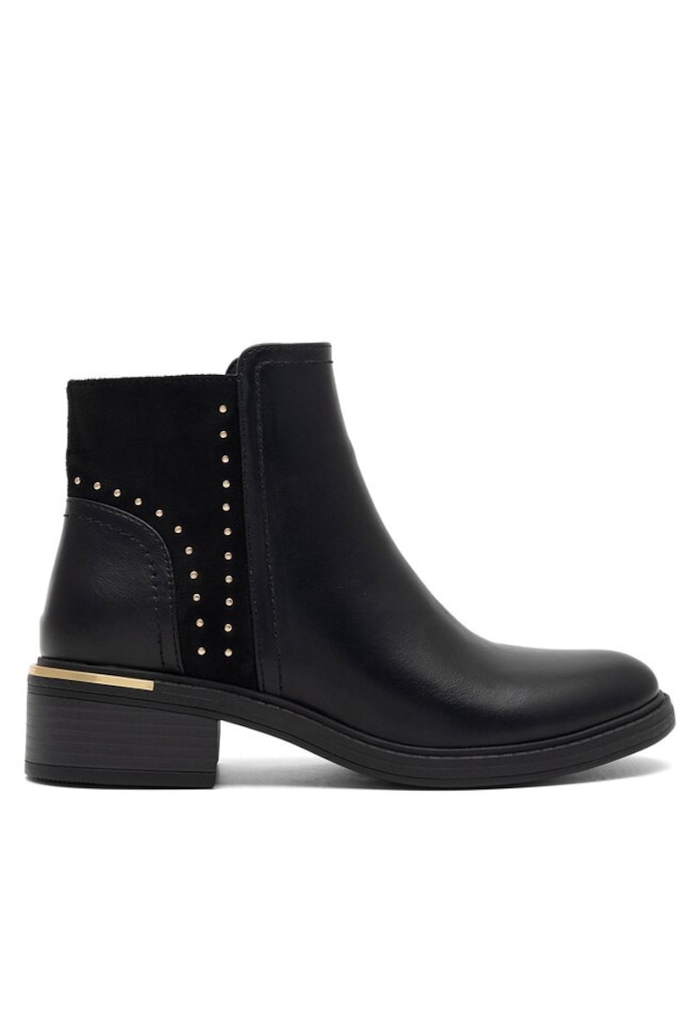 Oferte la Botine dama -  590558807280535 - Piele ecologica - Negru