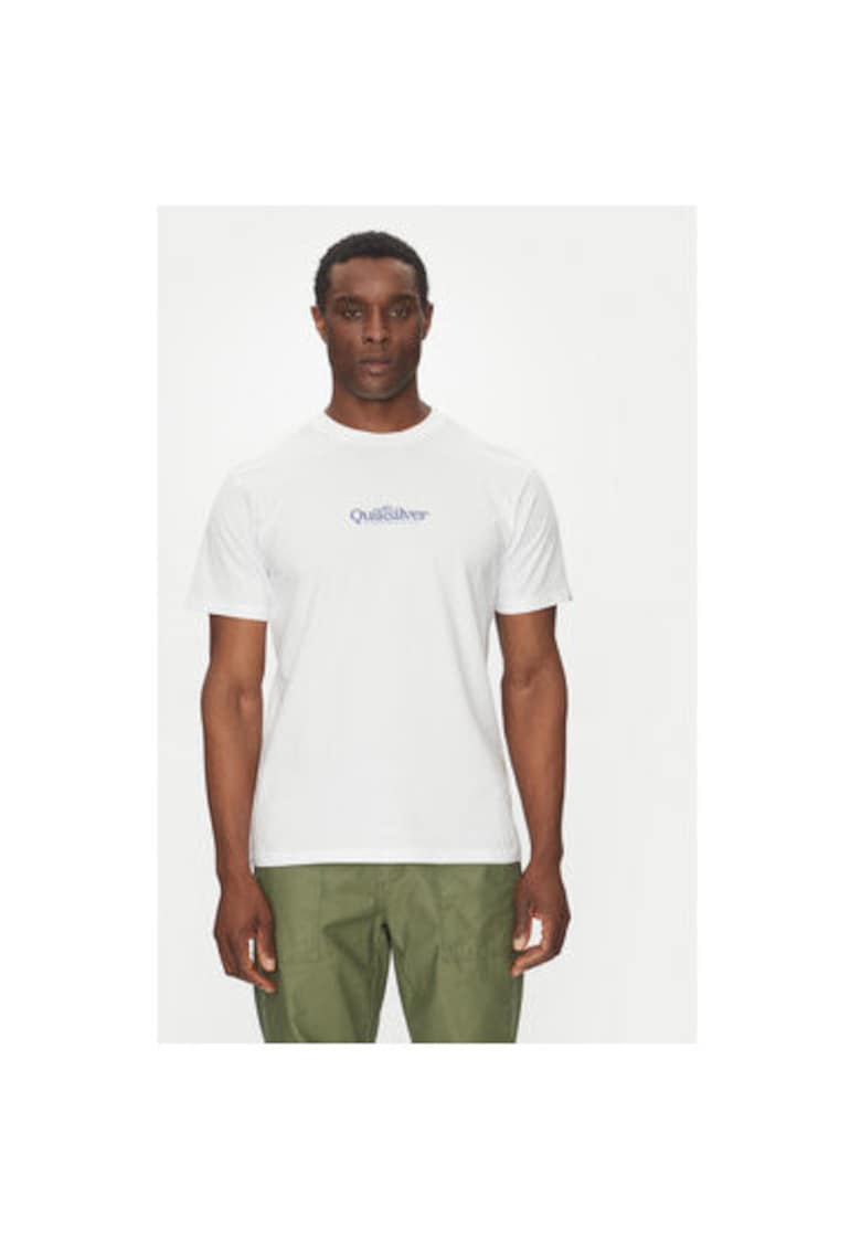 Oferte la Tricou barbati  EQYZT08062-WBB0 - Bumbac - Alb - Alb