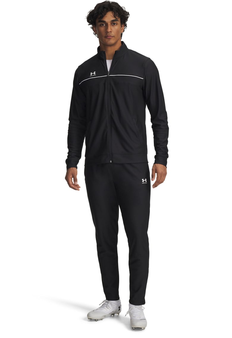 Oferte la Trening elastic cu detalii logo pentru fotbal Challenger - Negru