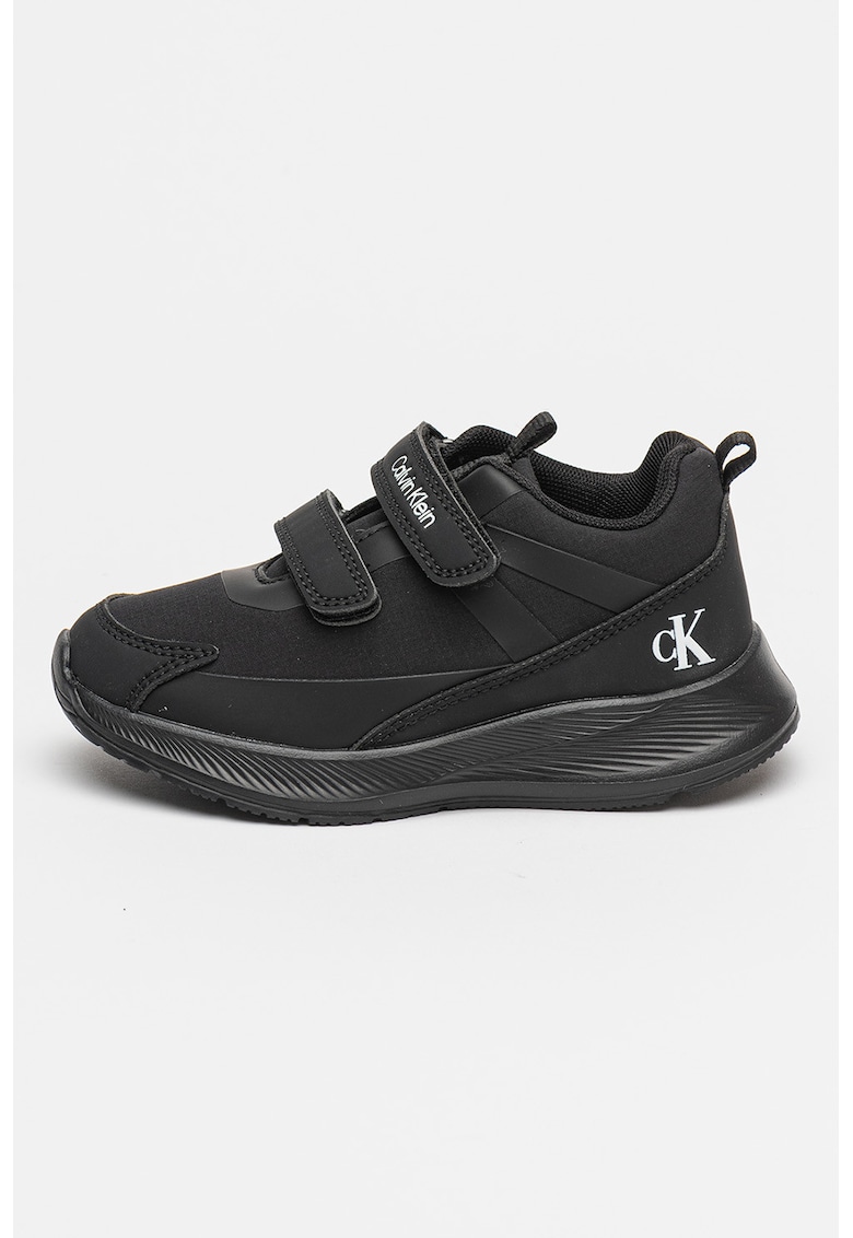 Oferte la Pantofi sport low-cut cu velcro - Negru