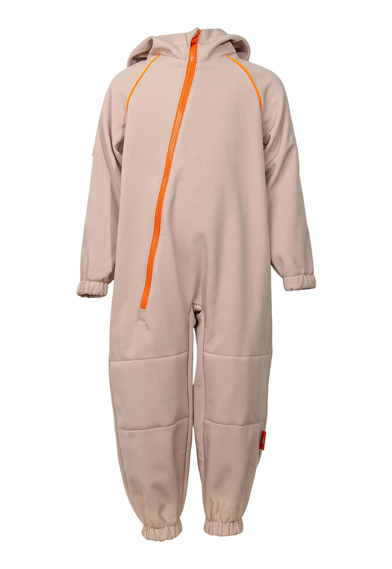 Oferte la Salopeta impermeabila cu gluga Softshell - Roz pal