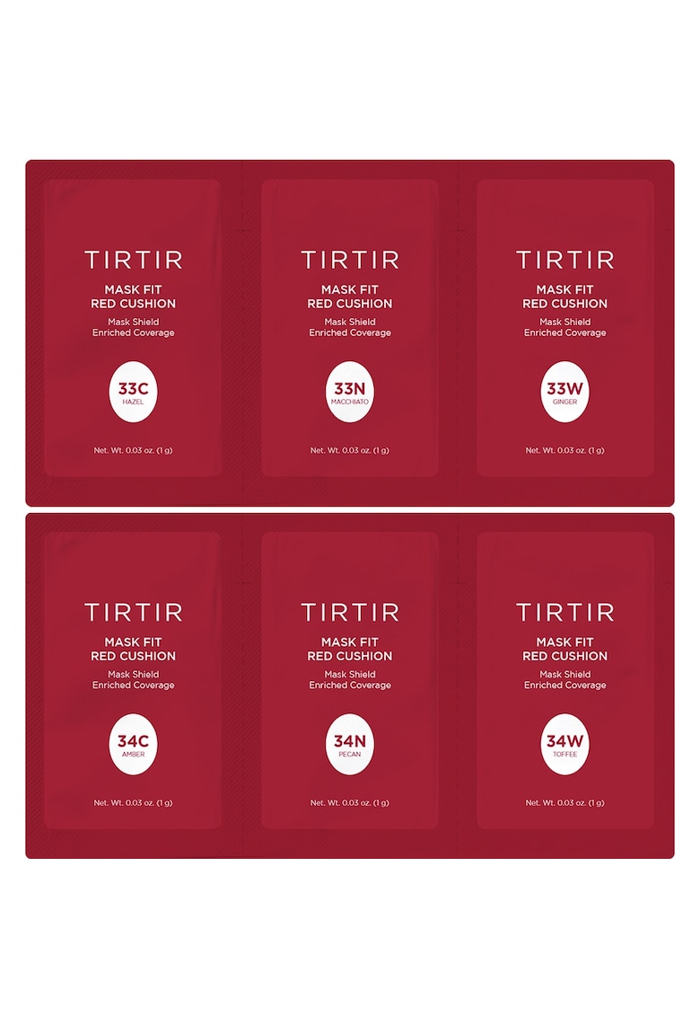 Oferte la Mask Fit Red Cushion kit 6 culori 33C-34W