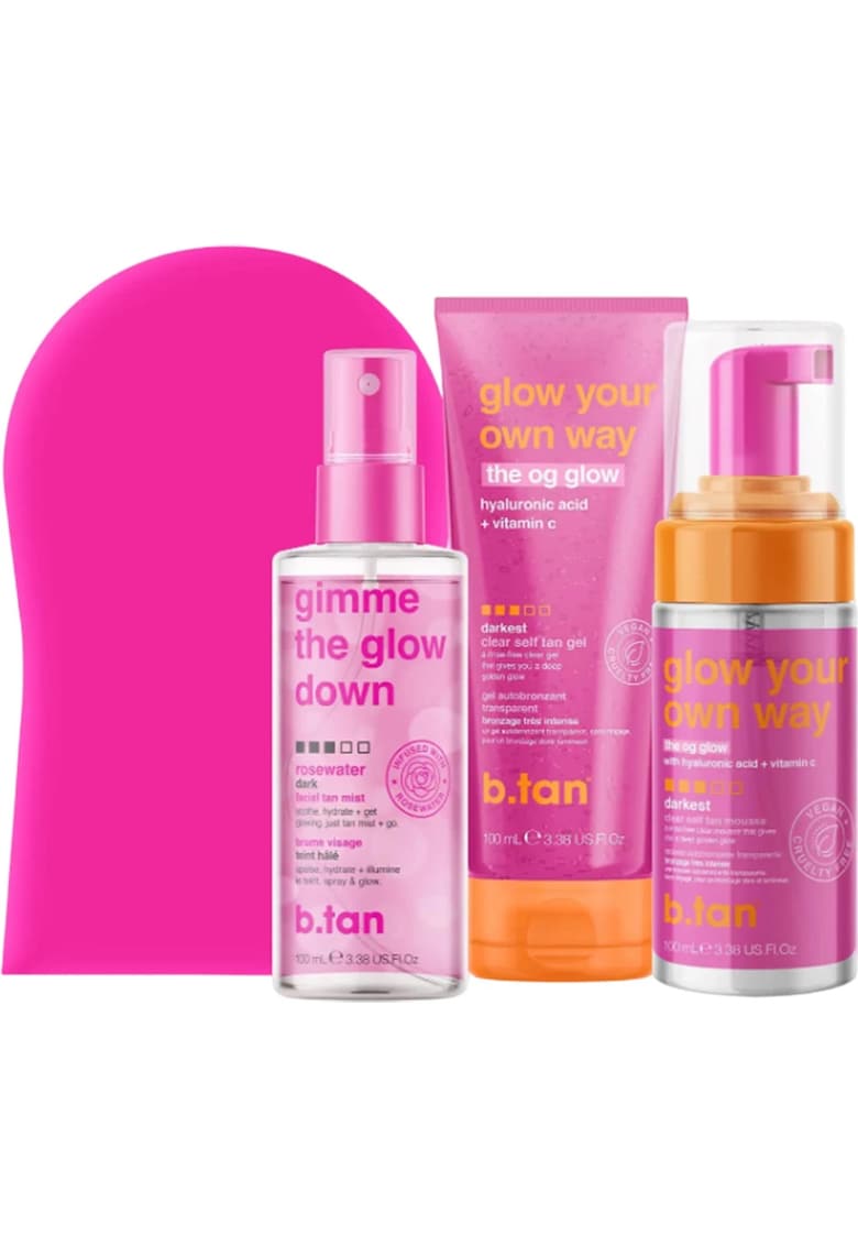 Oferte la Set complet pentru autobronzare -  Go On and Glow Your Own Way
