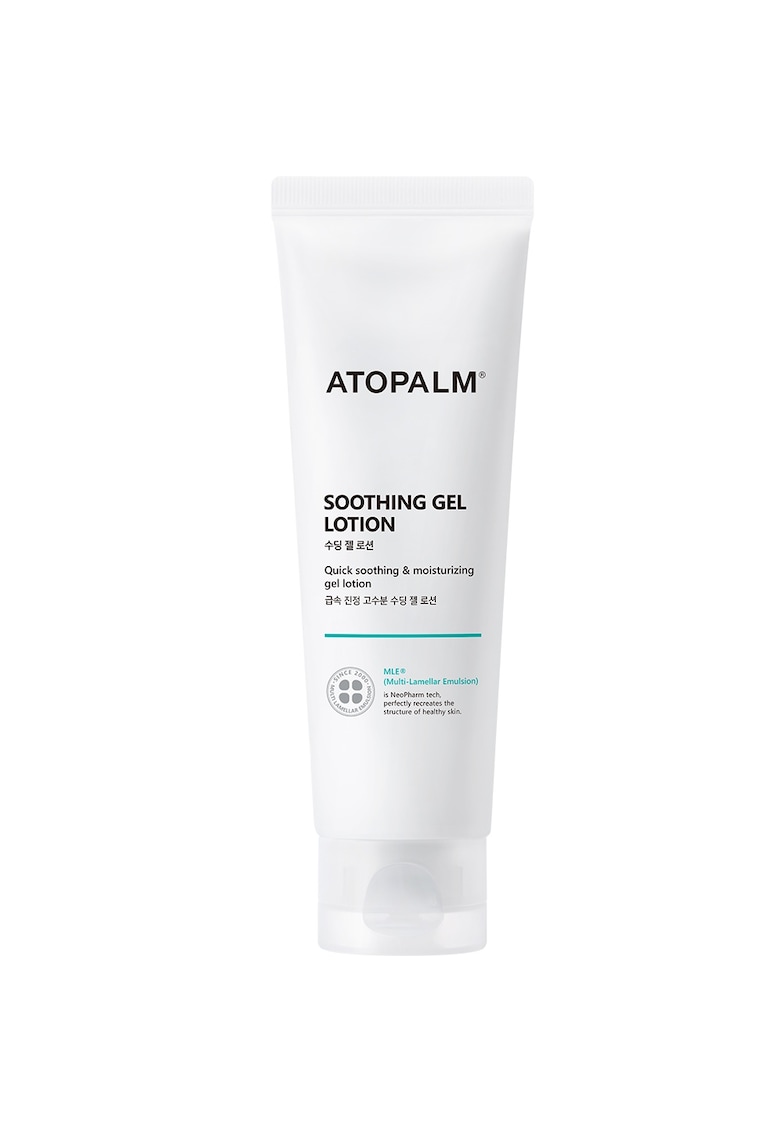 Oferte la Lotiune de corp gel calmant pentru ten sensibil potrivit si pentru copii -  MLE Soothing Gel Lotion - 120 ml