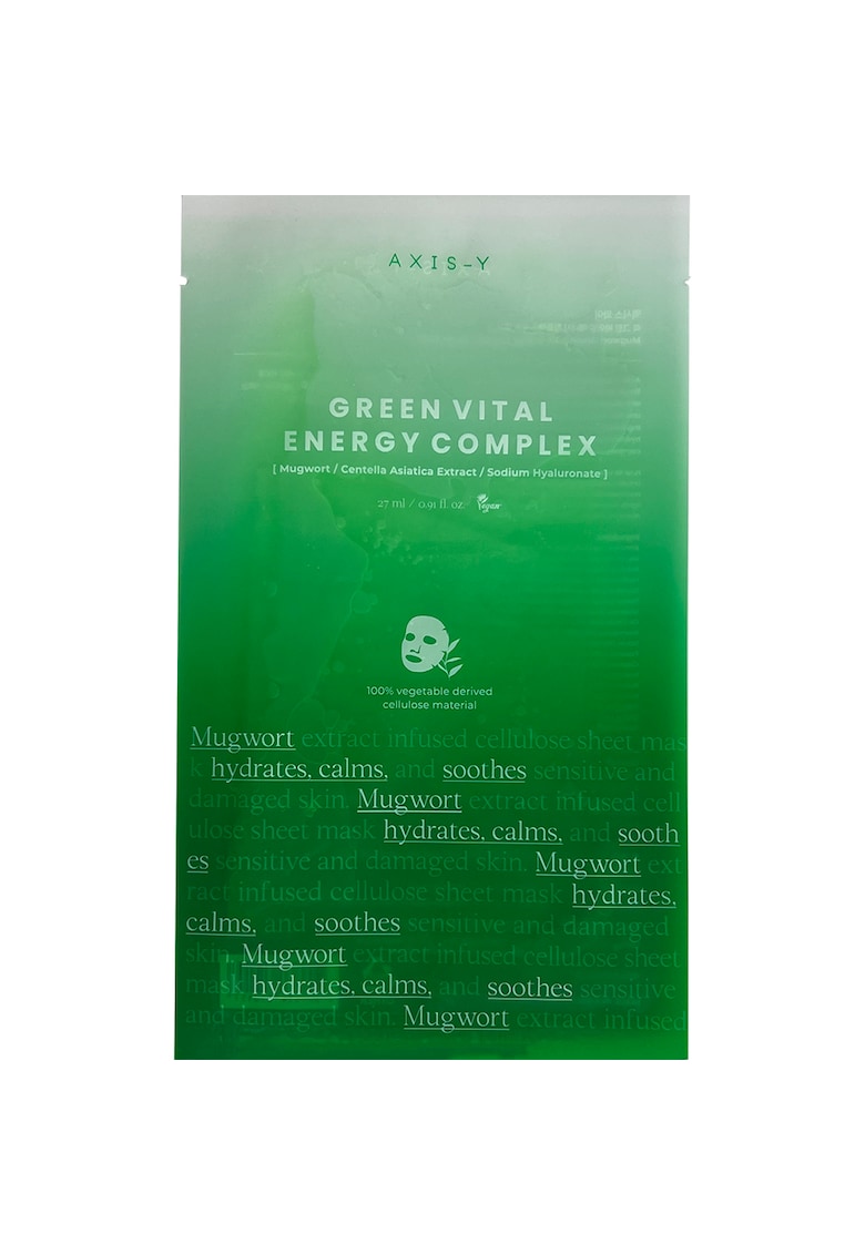 Oferte la Masca de fata hidratanta -  Mugwort Green Vital Energy Complex - 27 ml