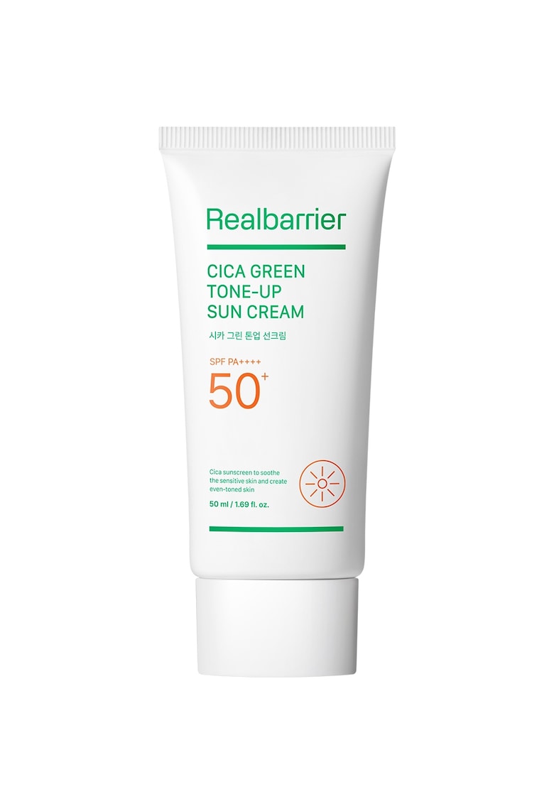 Oferte la Cica Green Tone Up Sun Cream Crema de fata SPF 50+ PA++++ 50 ml