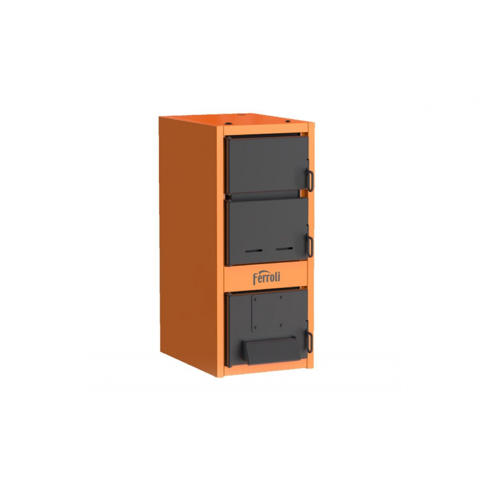 Oferte la Cazan termic pe lemne Ferroli JAR 30 kW, otel, 98 l, 96.9 x 51 x 129.4 cm