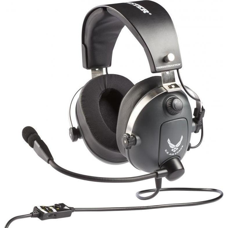 Oferte la Casti Gaming T-Flight US Air Force Edition Black