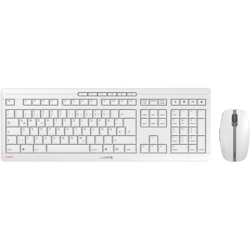 Oferte la Kit Tastatura si Mouse JD-8560EU-0 Wireless Layout US English Euro Alb
