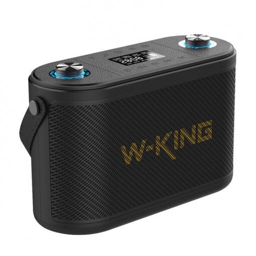 Oferte la Boxa Portabila H10 Wireless Bluetooth + 2 Microfoane 120W Negru