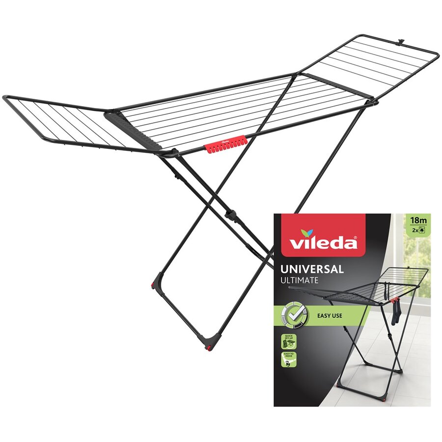 Oferte la Uscator de Rufe Universal Ultimate Pliabil 18M Negru