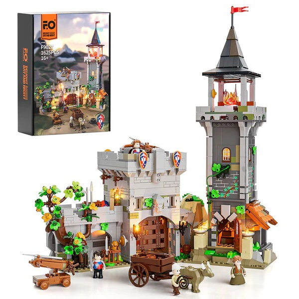 Oferte la Set Constructie Turnul De Veghe Medieval F9027 16 Ani+