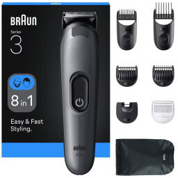 Oferte la Masina de tuns Series 3 All-In-One Style Kit AIO3540, hair clipper grey