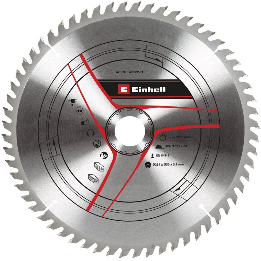 Oferte la circular saw blade HM, O 254 x 30mm, 3.2mm, 60Z for sliding crosscut and miter saws, table saws