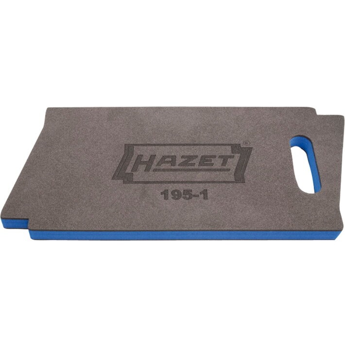Oferte la kneeboard 195-1, knee protection grey/blue, in  logo shape