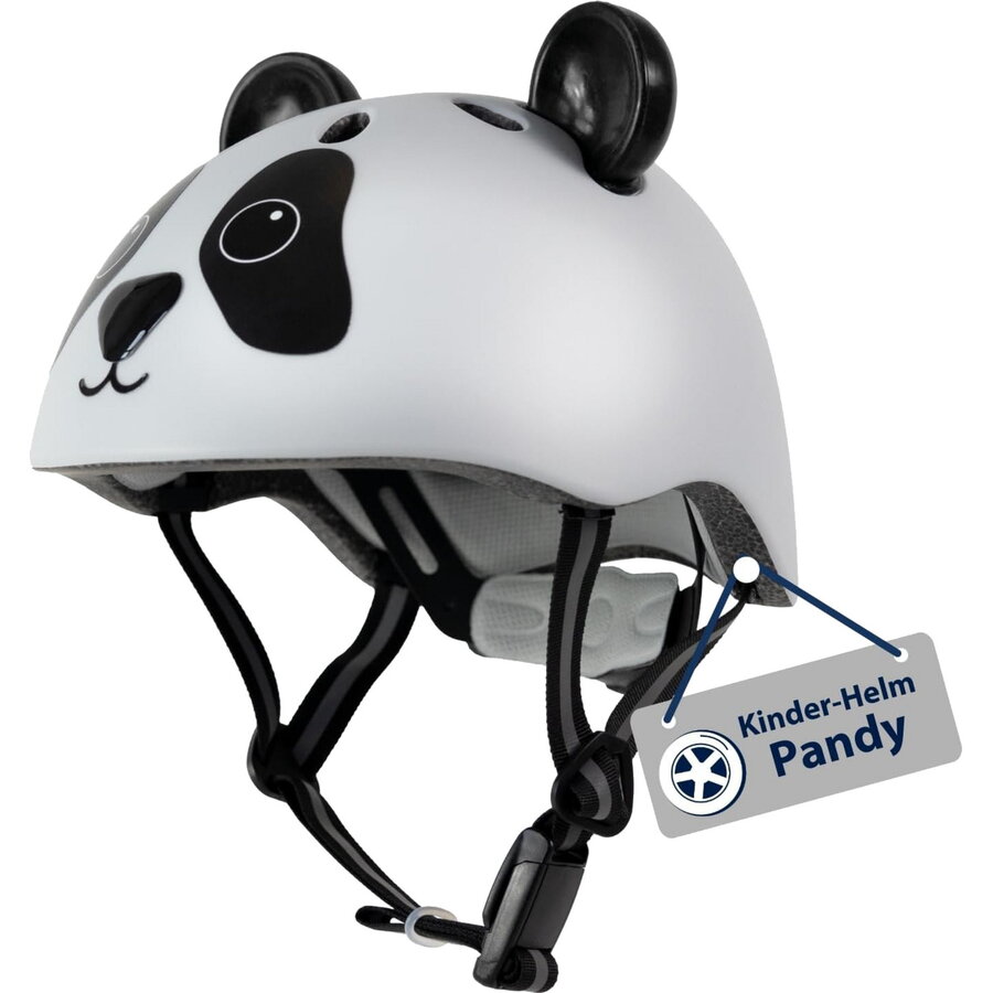 Oferte la Jucarie children's helmet Pandy white/black, size 48-52