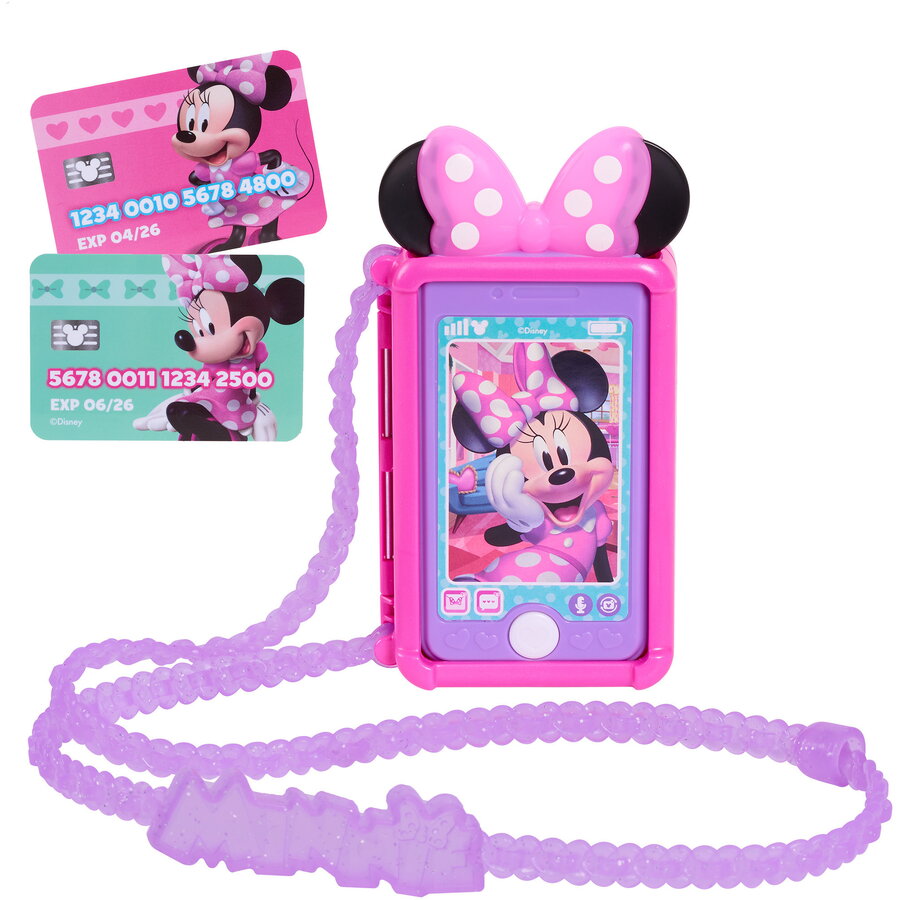 Oferte la Just Play Disney Junior Minnie Mouse Chat With Me Cell Phone Set, Role Play