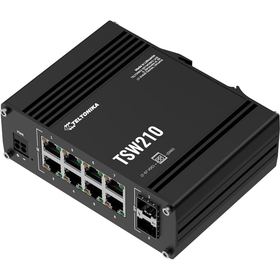 Oferte la Accesoriu server TSW210, Switch black, Industrial Ethernet Switch