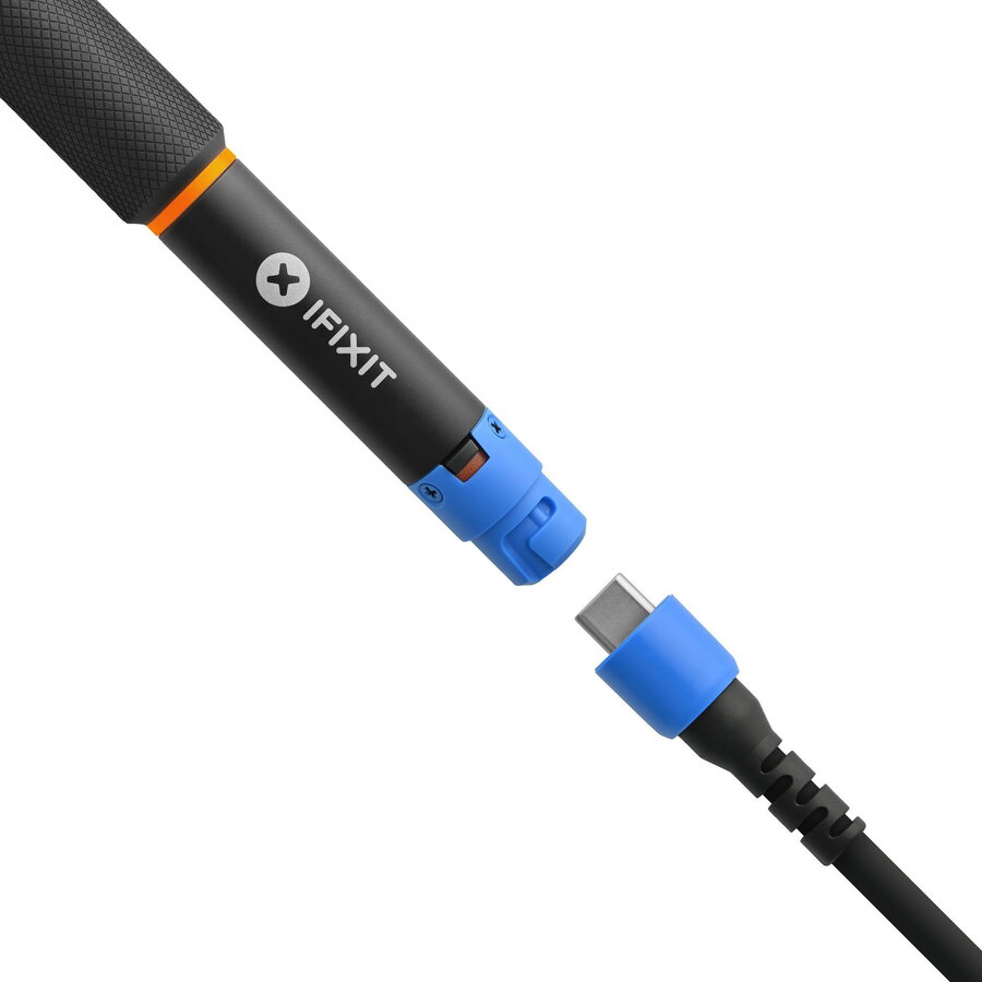 Oferte la Fixhub Power Series Smart Soldering Iron black/blue, 100 Watt, USB-C