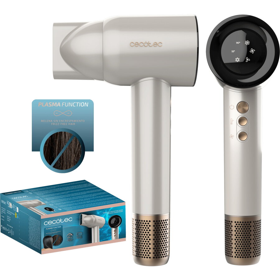 Oferte la Uscator de Par IoniCare RockStar Nano IonTech, hairdryer champagne/gold, 1600 watts