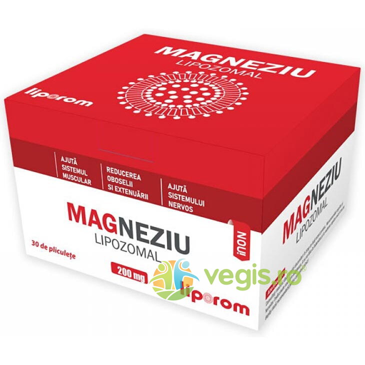 Oferte la Magneziu Lipozomal 200mg 30 plicuri Liporom