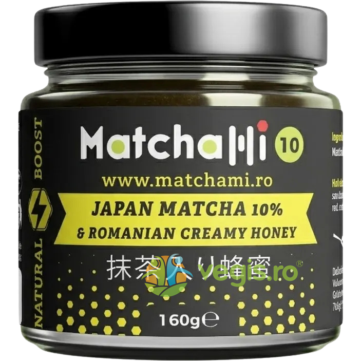 Oferte la Miere cu Matcha 10% Matchami 160g