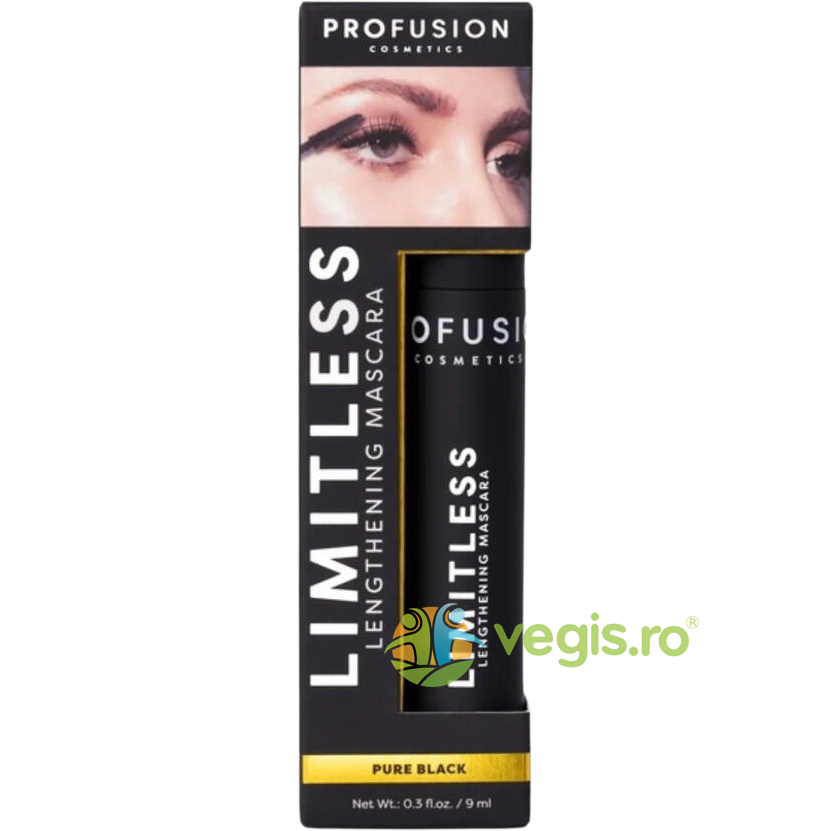 Oferte la Mascara pentru Alungirea Genelor Limitless Nuanta Pure Black 9ml