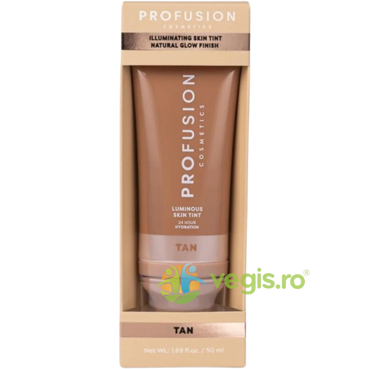 Oferte la Fluid Nuantator pentru Ten cu Efect Iluminator Nuanta Tan 50ml