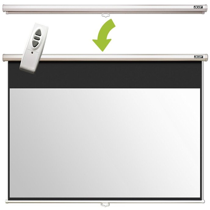 Oferte la Ecran de proiectie Acer Electric E100-W01MWR 100 inch, Alb