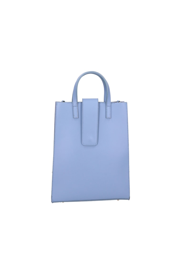 Oferte la Geanta de piele cu maner si detalii de piele intoarsa