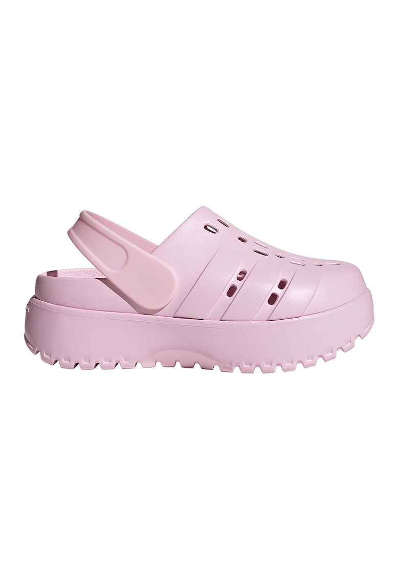 Oferte la Saboti slingback cu platforma Adilette - Roz pastel