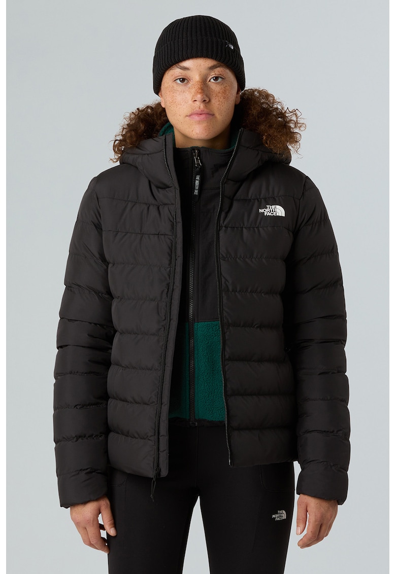 Oferte la Geaca cu umplutura de puf si gluga Aconcagua III - Negru