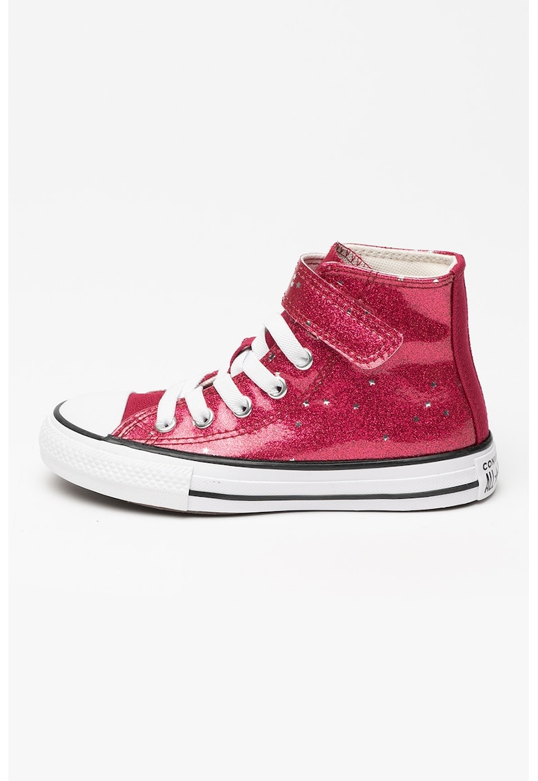 Oferte la Tenisi Chuck Taylor All Star cu insertii stralucitoare - Fucsia