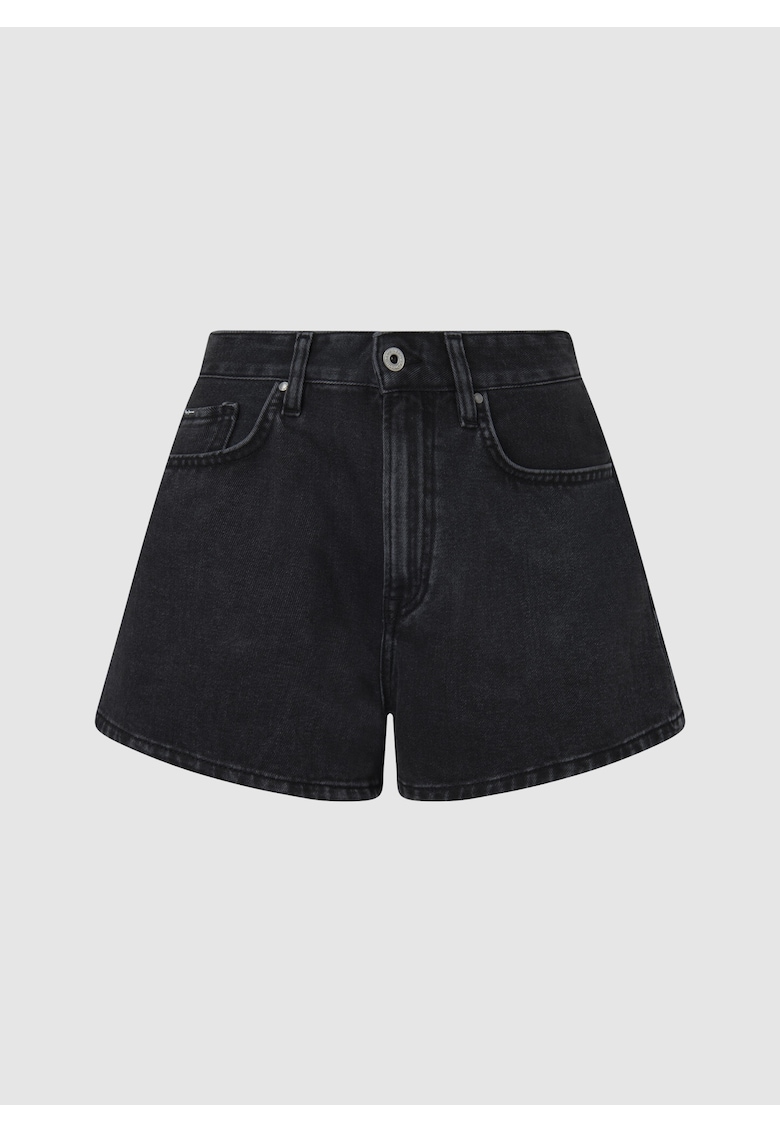 Oferte la Pantaloni scurti dama -  Bumbac - Negru - 49898 - Negru