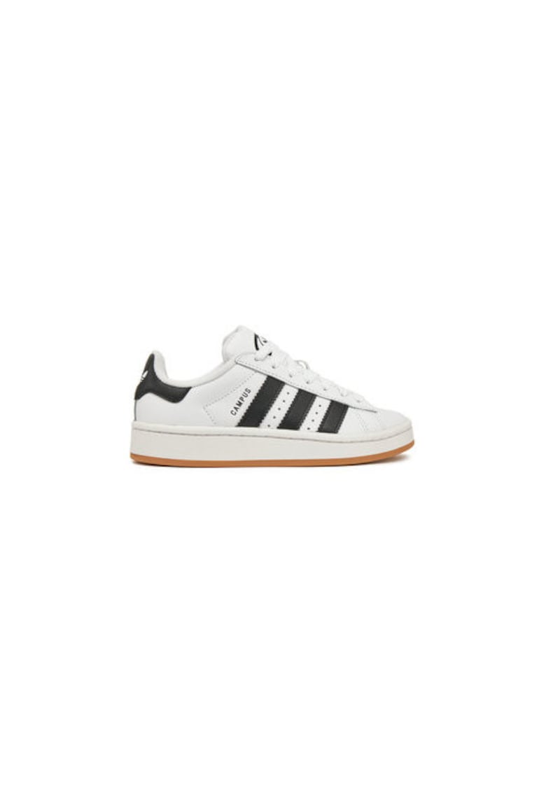 Oferte la Pantofi sport de piele cu benzi cu perforatii
