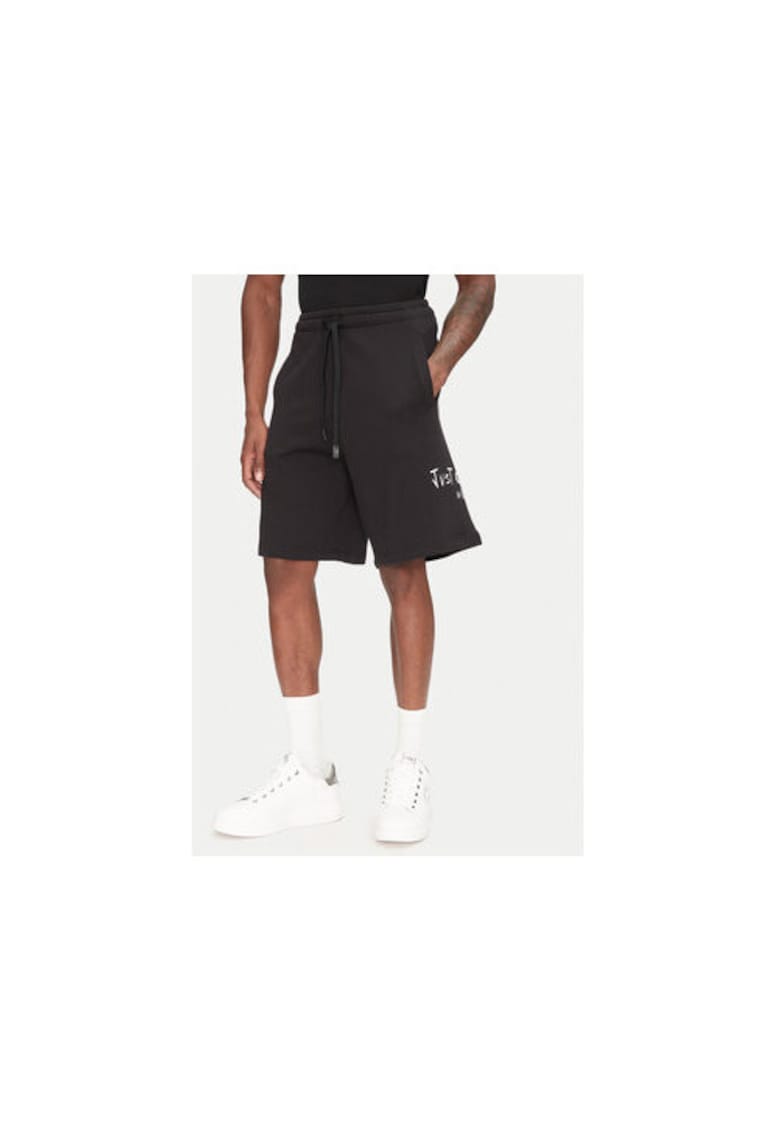 Oferte la Pantaloni scurti sport barbati  78OADT07 CF500 - Bumbac - 39745 - Negru