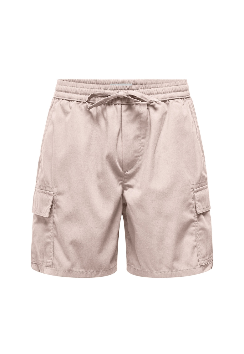 Oferte la Pantaloni scurti sport barbati  Sons - 22034462 - Bumbac/Poliester - 54697 - Roz