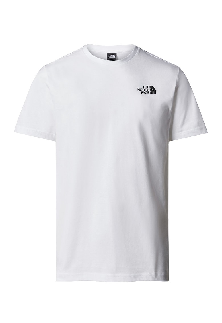 Oferte la Tricou de bumbac cu imprimeu logo pe spate - Alb
