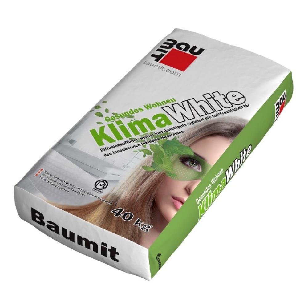 Oferte la Tencuiala decorativa Baumit KlimaWhite, granulatie 1.5 mm, alb, 40 kg