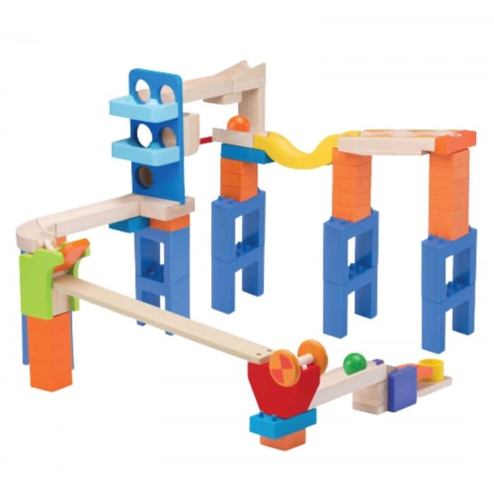 Oferte la Jucarie Traseu Cu Bile Din Lemn Wonder Bridge