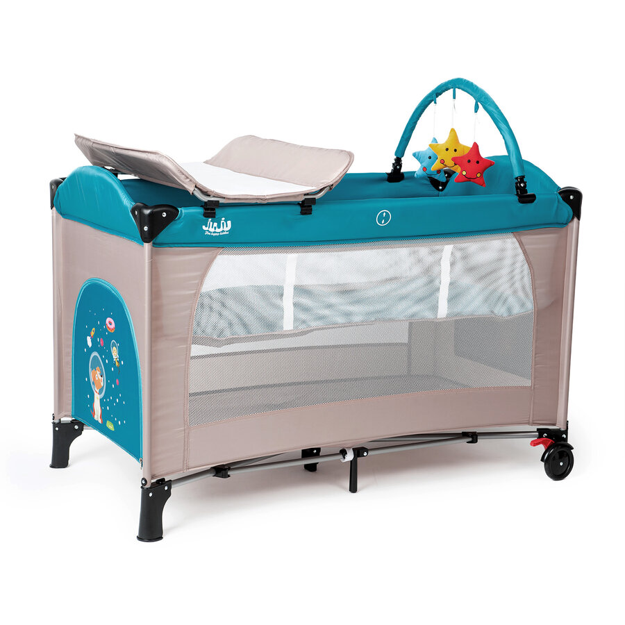 Oferte la Patut Pliant 2 Niveluri Sleepy Baby Space Doggy
