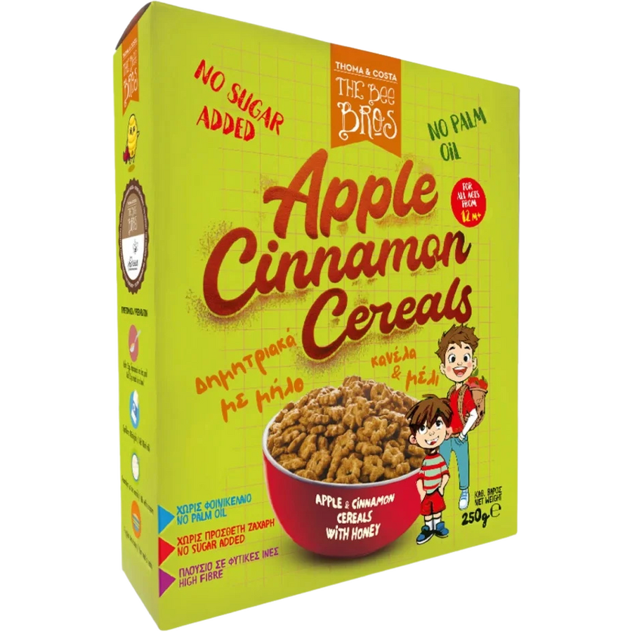 Oferte la Cereale Crocante Ineluse cu Mar, Scortisoara si Miere fara Zahar 250g