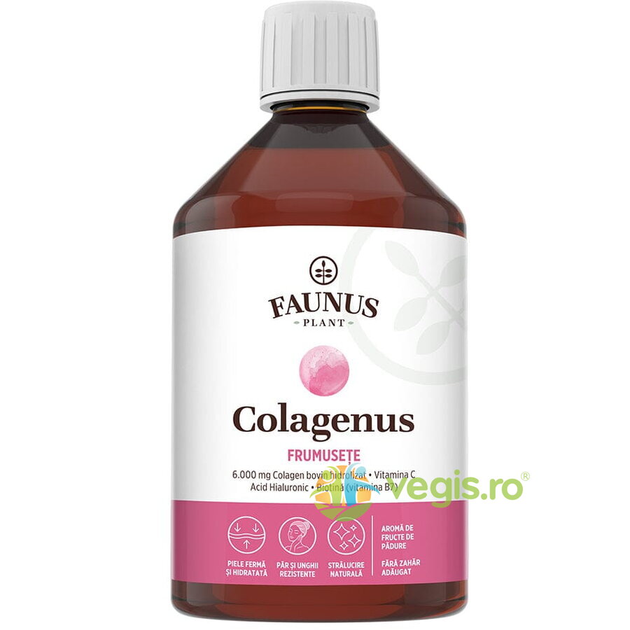 Oferte la Colagen Lichid pentru Piele, Par si Unghii Colagenus Frumusete 500ml