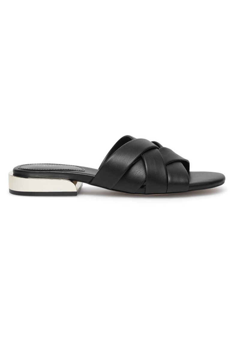 Oferte la Slapi dama - 5911 -  Sintetic - Negru
