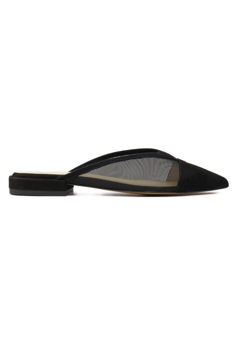 Oferte la Sandale dama  303970147 - Piele intoarsa/Sintetic - Negru
