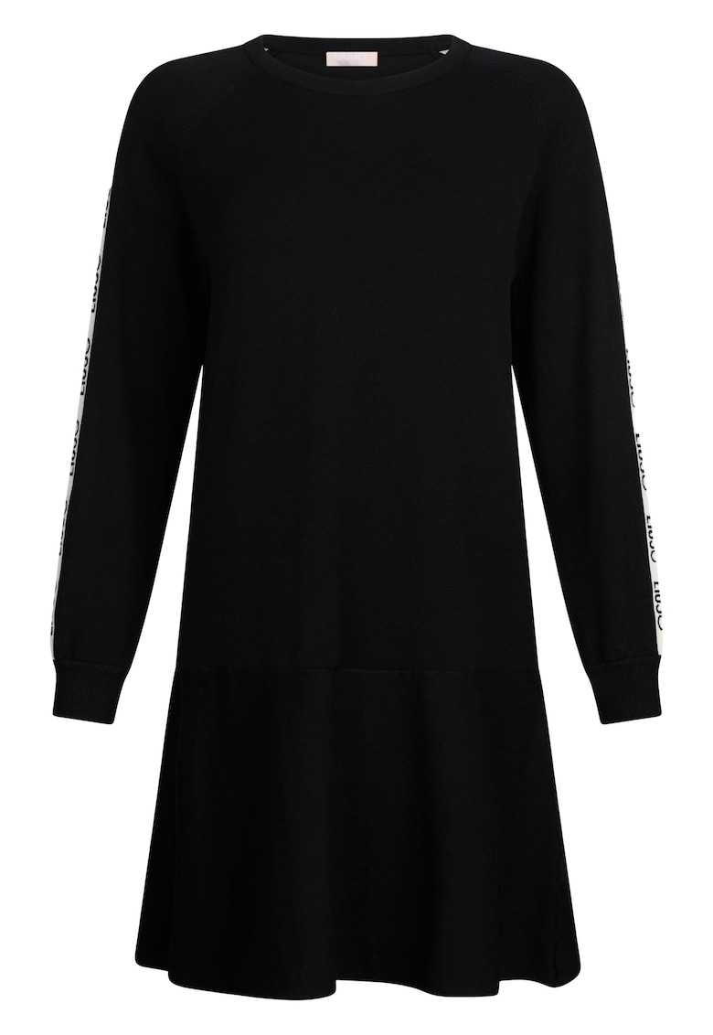 Oferte la Rochie mini cu maneci lungi - Negru