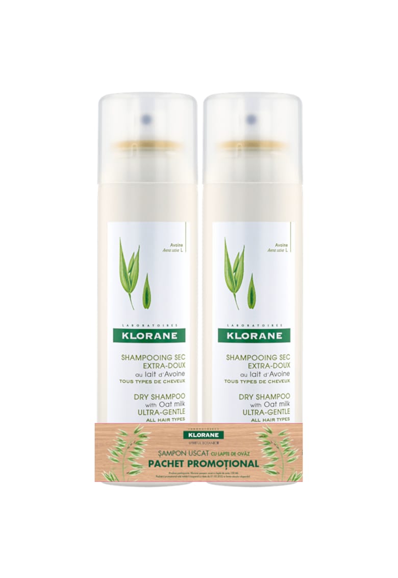 Oferte la Pachet 2 x Sampon uscat cu lapte de ovaz  150 ml