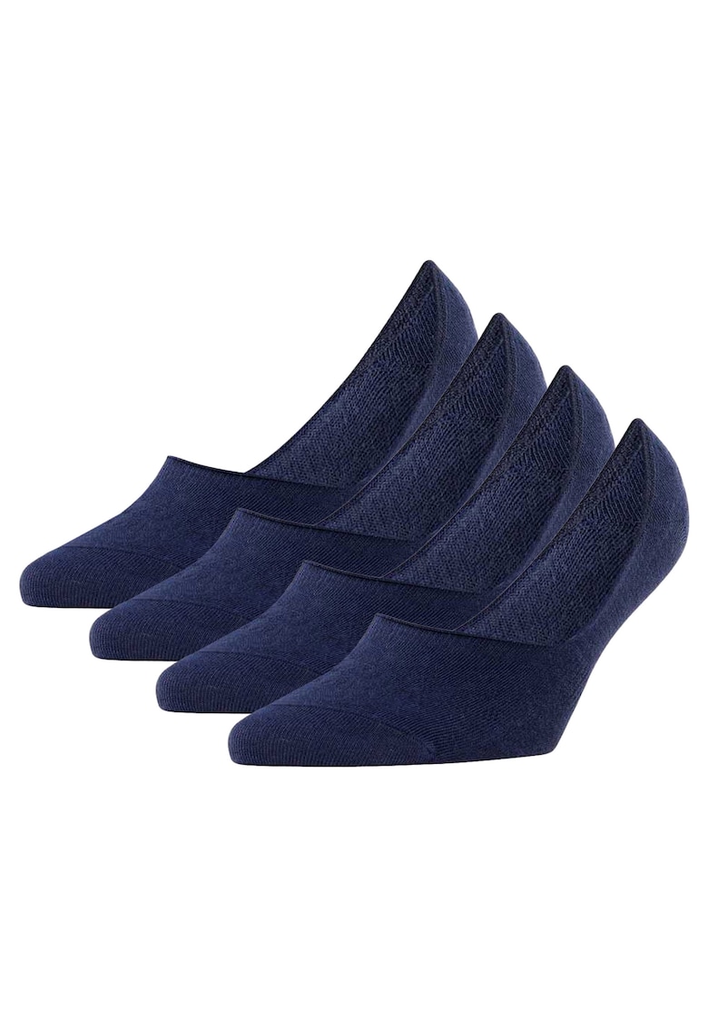 Oferte la Set de sosete foarte scurte - 4 perechi - Albastru inchis