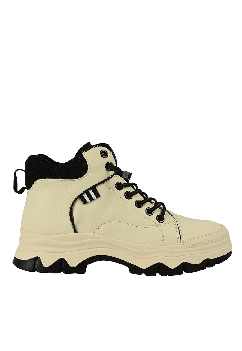 Oferte la Ghete sport - dama -  XA70001B crem - piele naturala